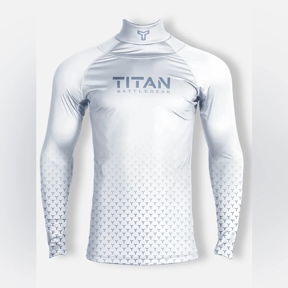 Titan Battlegear Cut Resistant Baselayer Neck Guard Hockey Shirt Youth XS 4/5 - Picture 1 of 14